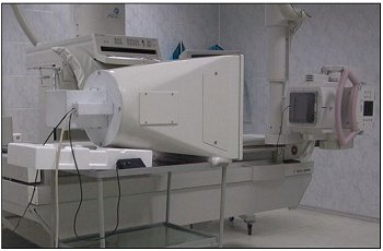 Рентгеновский комплекс с цифровой камерой (вид сбоку)
